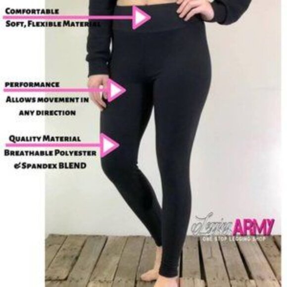 Legging Army Soccer Ball Yoga Waist Band Leggings - Picture 4 of 4